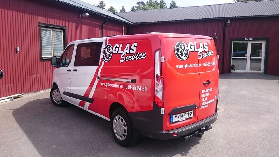 Sundsvalls Glas-Service servicebil