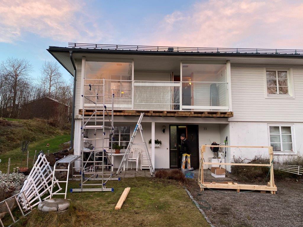 Altaninglasningar och glasräcken, bild 4